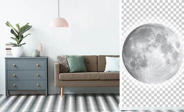 Visualisatie van het product