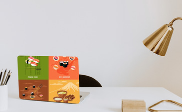 Visualisatie van het product