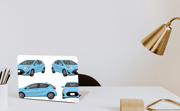 Visualisatie van het product