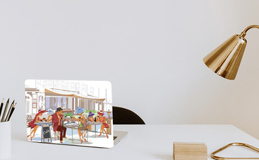 Visualisatie van het product