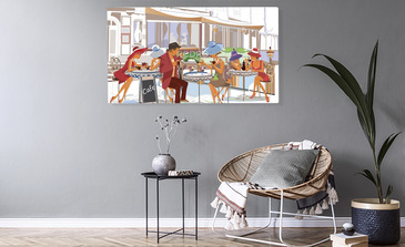 Visualisatie van het product