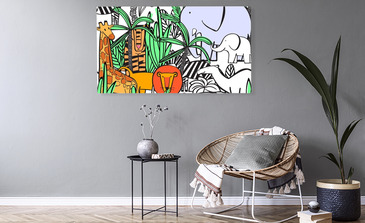 Visualisatie van het product