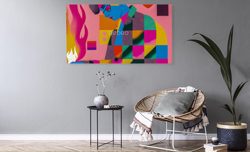 Visualisatie van het product