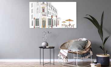 Visualisatie van het product