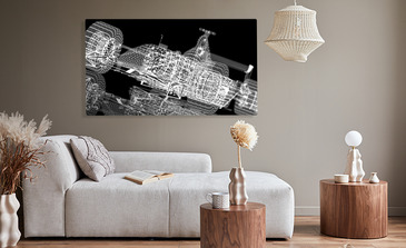 Visualisatie van het product