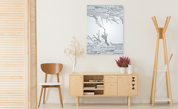 Visualisatie van het product