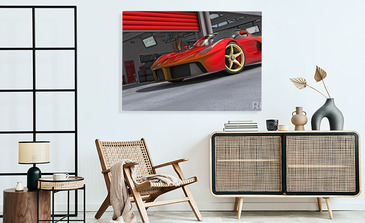 Visualisatie van het product