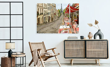 Visualisatie van het product