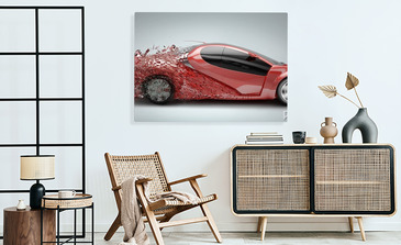 Visualisatie van het product