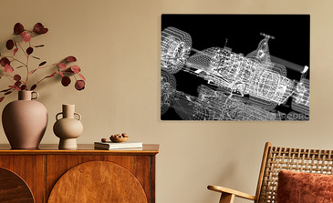 Visualisatie van het product