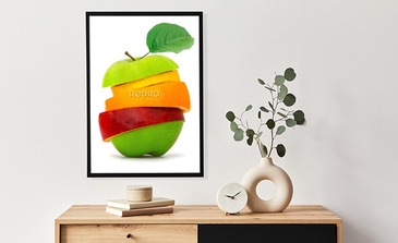 Visualisatie van het product