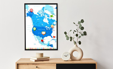 Visualisatie van het product