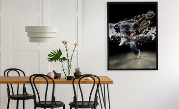 Visualisatie van het product