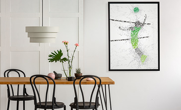 Visualisatie van het product