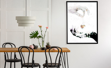 Visualisatie van het product