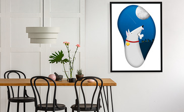 Visualisatie van het product