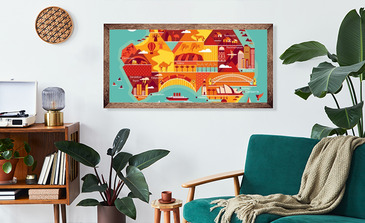 Visualisatie van het product