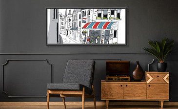 Visualisatie van het product