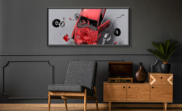 Visualisatie van het product