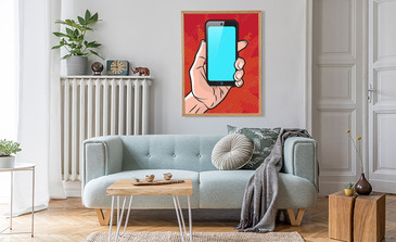 Visualisatie van het product