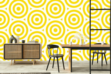 Summer background horizontal stripe pattern seamless yellow and