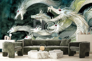 nuxdi 「YAMATA NOROSHI Lampa wisząca Japandi czarno-złota z