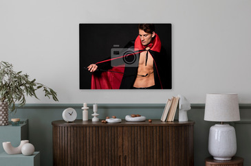 selective focus of attractive woman holding flogging whip near muscular man  on bed Stock Photo by LightFieldStudios