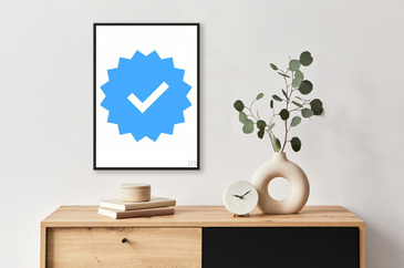 Approved Icon. Profile Verification. Accept Badge. Quality Icon