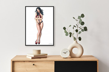 Tall Woman in Extravagant Leather Lingerie Editorial Photo - Illustration  of lingerie, extravagant: 178173916
