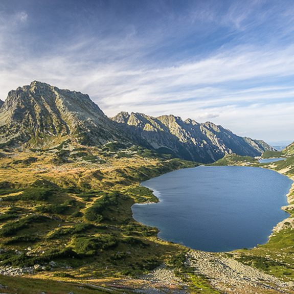 Berge und see