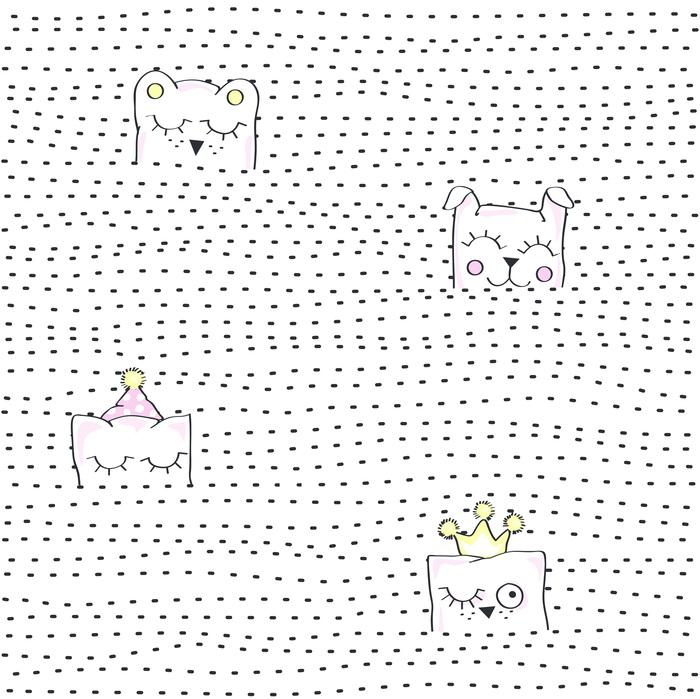 Kleine tiere und punktmuster