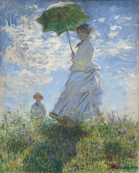 Claude monet la promenade