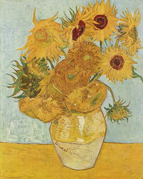 Vincent van gogh sunflowers