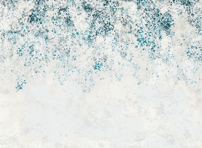 Hängende frühlingszweige