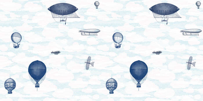 Retro-maschinen in den wolken