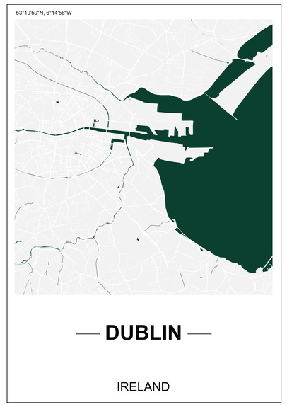 Stadtplan dublin