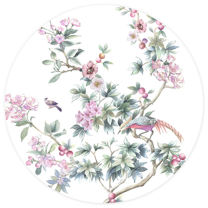 Dezentes florales chinoiserie-ornament