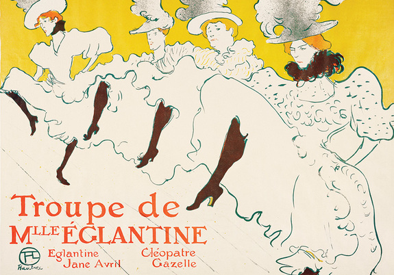 Mademoiselle eglantine’s troupe - henri de toulouse–lautrec