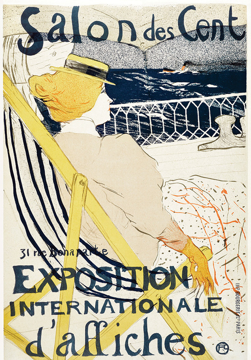 Salon des cent - henri de toulouse–lautrec