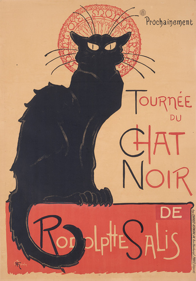 Tournée du chat noir - théophile alexandre steinlen