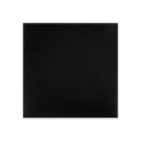 Wandpolster 40x40 schwarzes Quadrat
