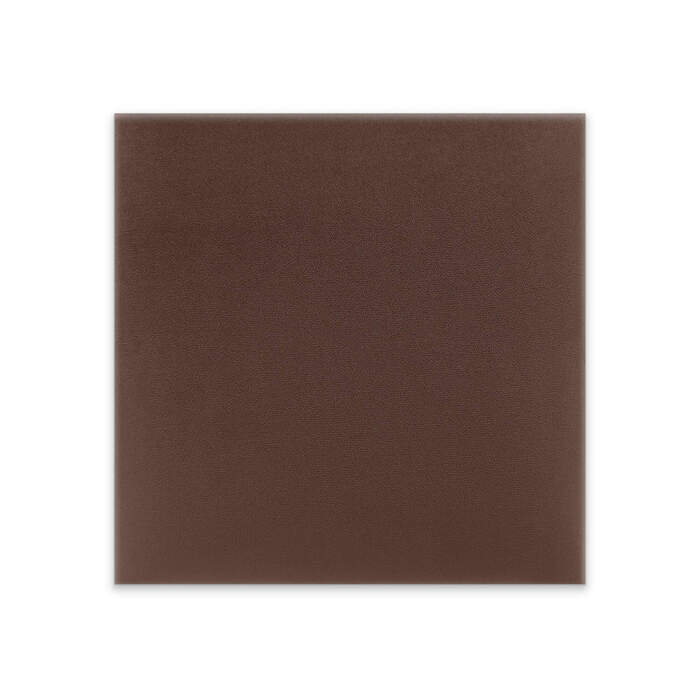 Wandpolster 50x50 braunes Quadrat