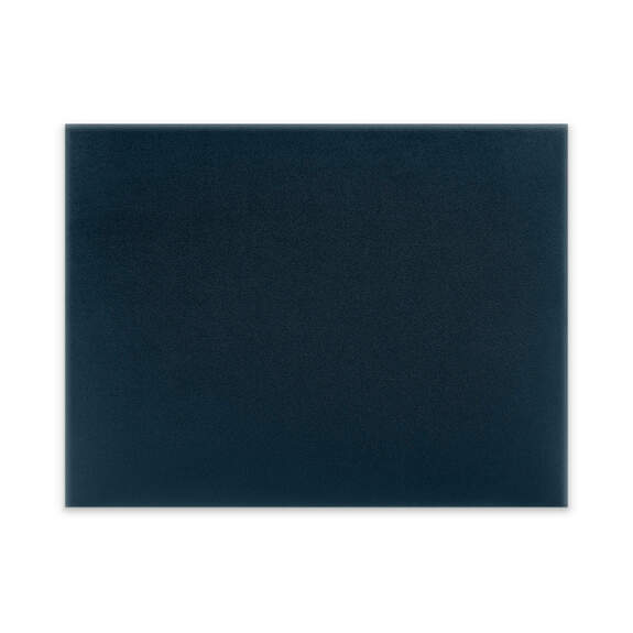 Wandpolster 40x30 marineblaues Rechteck