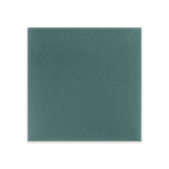 Wandpolster 40x40 seegrünes Quadrat
