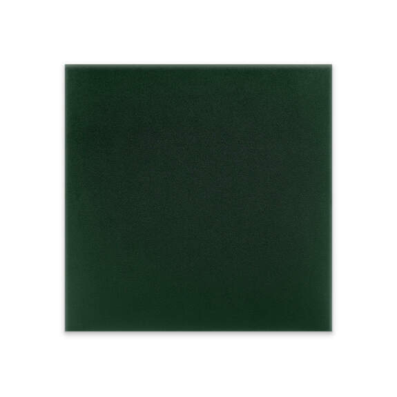 Wandpolster 40x40 flaschengrünes Quadrat