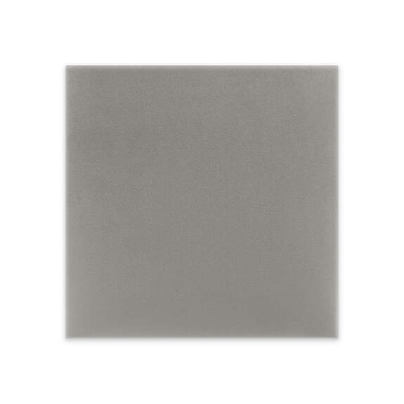 Wandpolster 50x50 aschgraues Quadrat