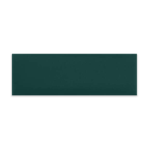 Wandpolster 60x20 smaragdgrünes Rechteck