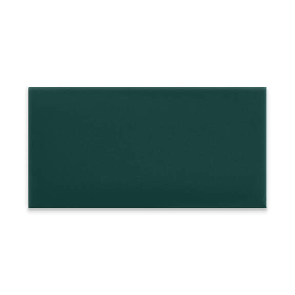 Wandpolster 60x30 smaragdgrünes Rechteck