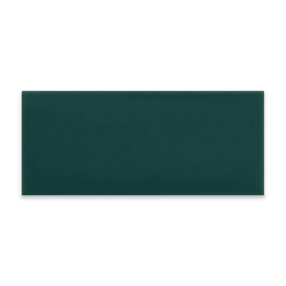 Wandpolster 70x30 smaragdgrünes Rechteck