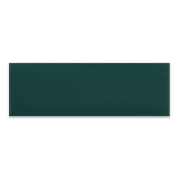 Wandpolster 90x30 smaragdgrünes Rechteck